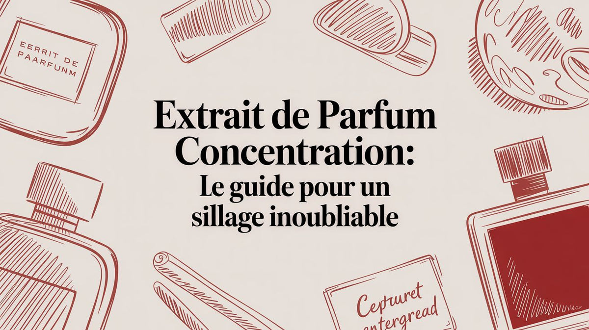 Extrait de parfum concentration: Le guide pour un sillage inoubliable - AmaruParis