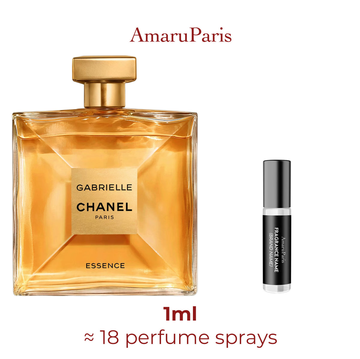 Parfum Gabrielle Essence Chanel pour femme - décant 1 ml