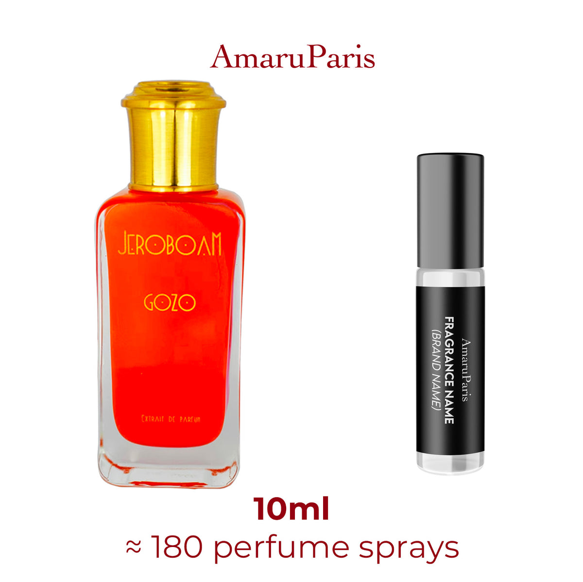 Parfum Gozo Jeroboam unisexe — échantillon 10 ml