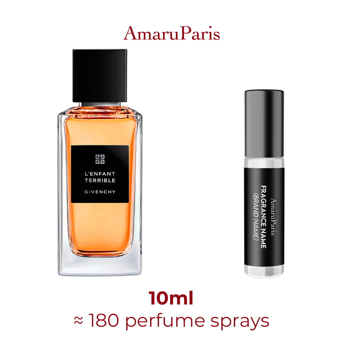 Parfum L'Enfant Terrible Givenchy unisexe — échantillon 10 ml