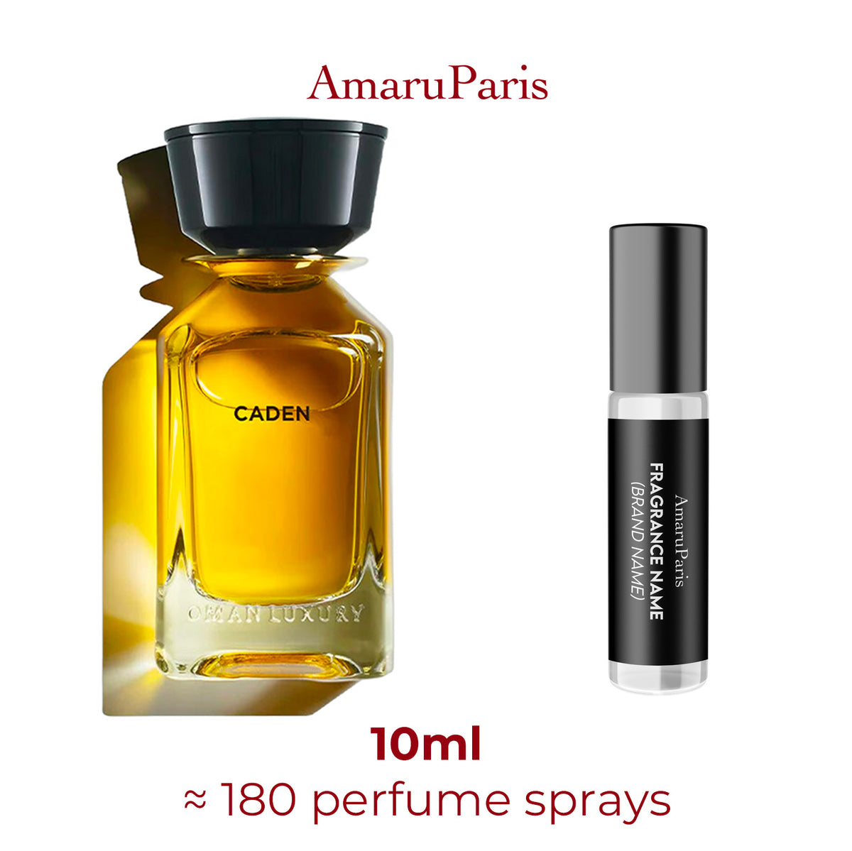 Parfum Caden Omanluxury unisexe — échantillon 10 ml