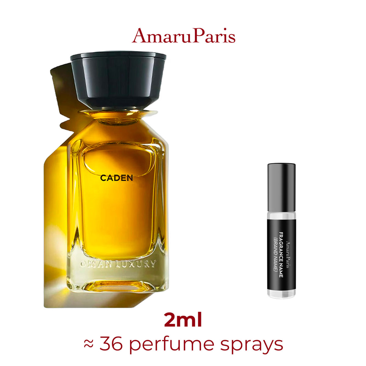 Parfum Caden Omanluxury unisexe — échantillon 2 ml