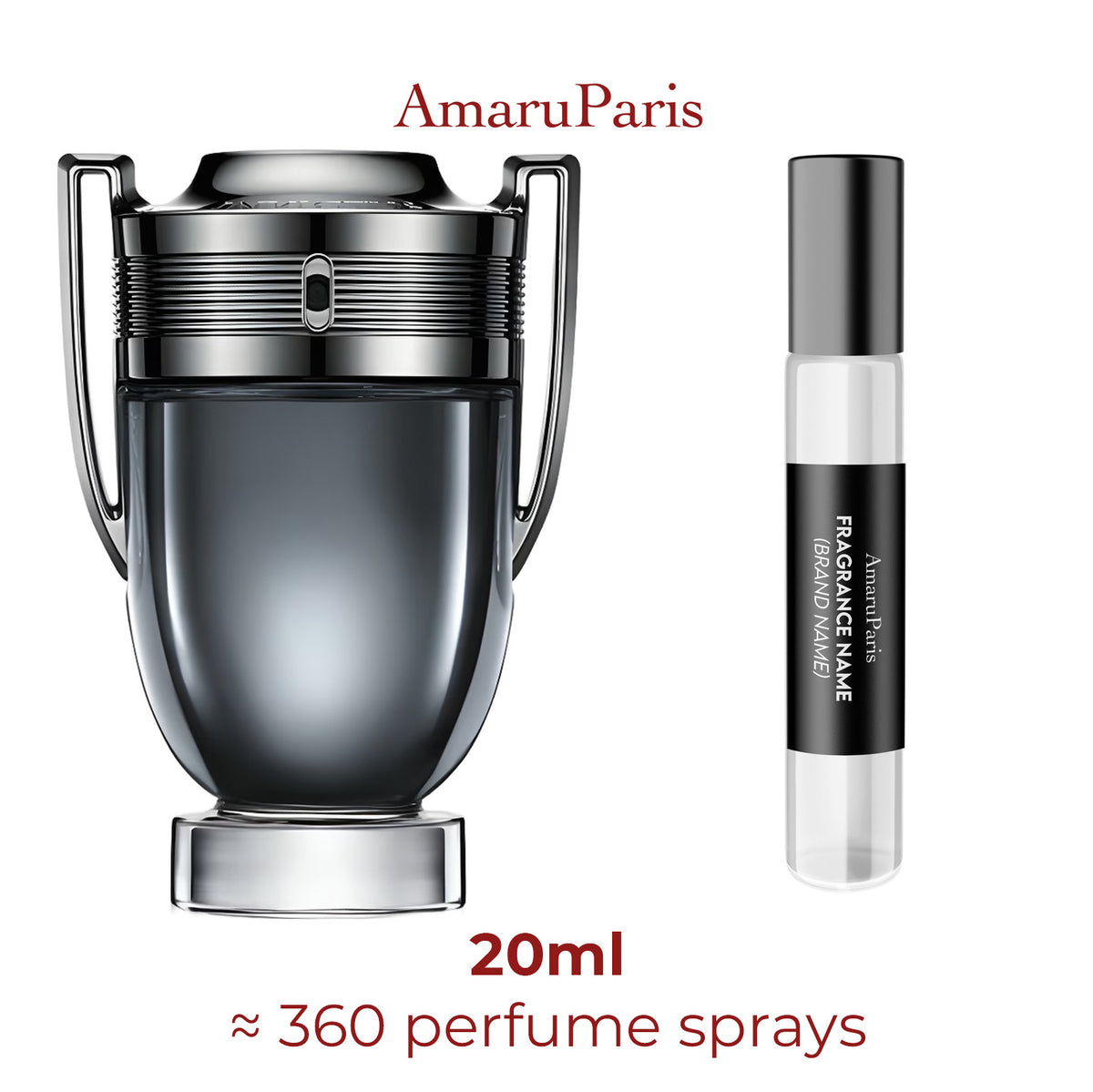 Parfum Invictus Intense Rabanne pour homme - décant 20 ml