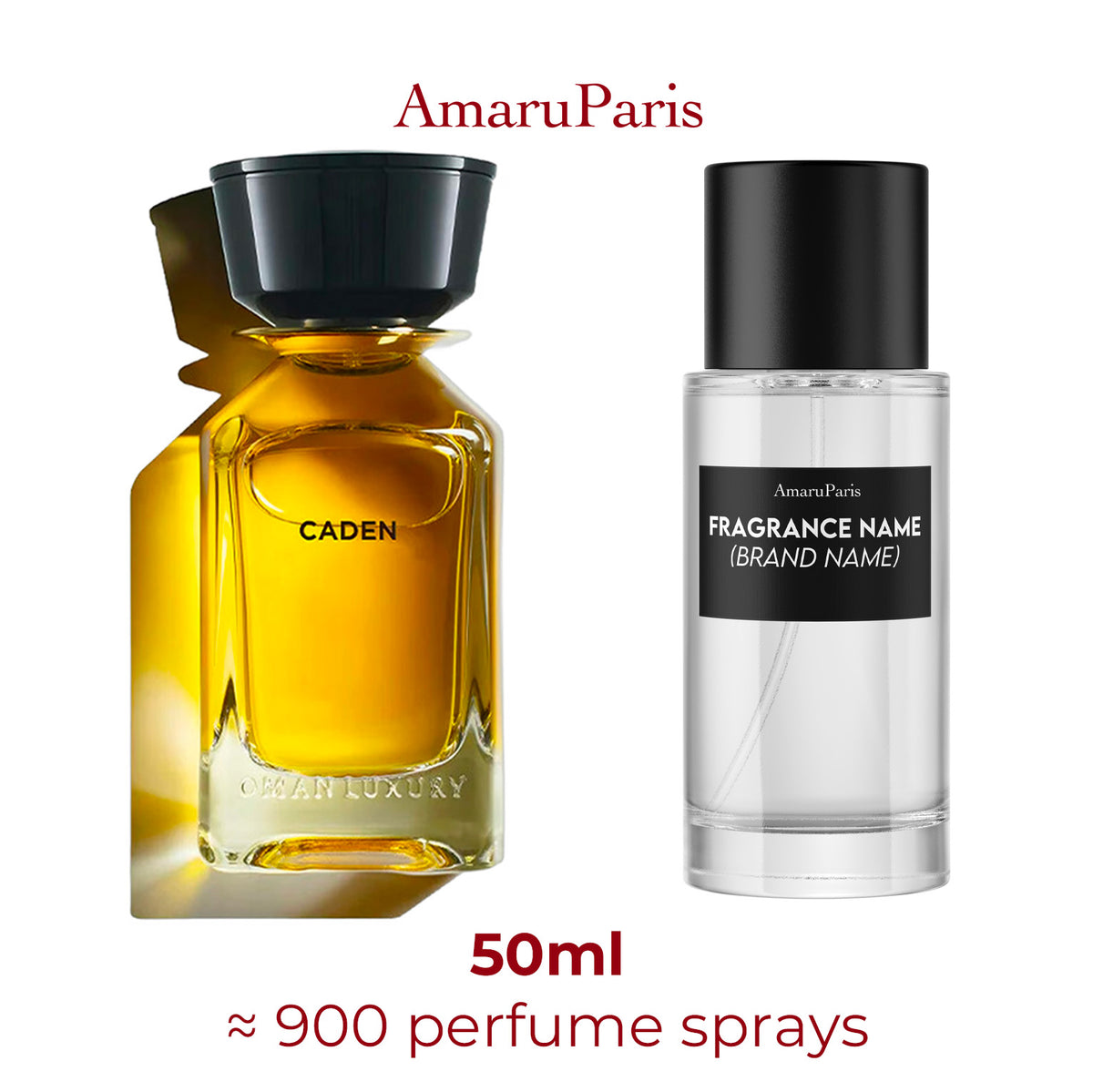 Parfum Caden Omanluxury unisexe — échantillon 50 ml