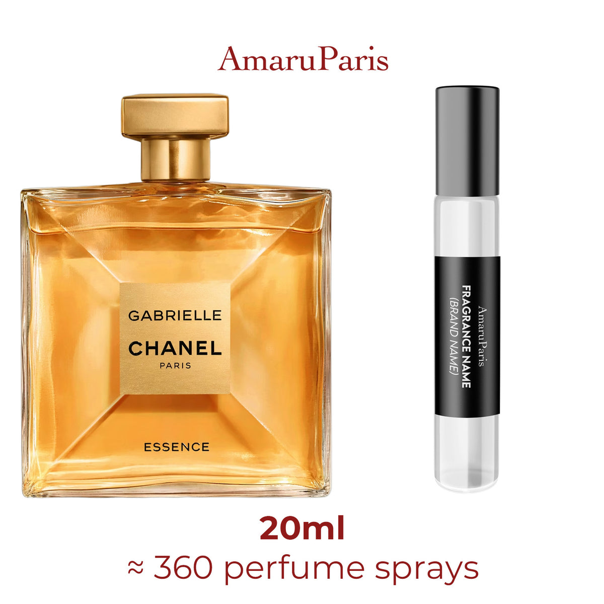 Parfum Gabrielle Essence Chanel pour femme - décant 20 ml