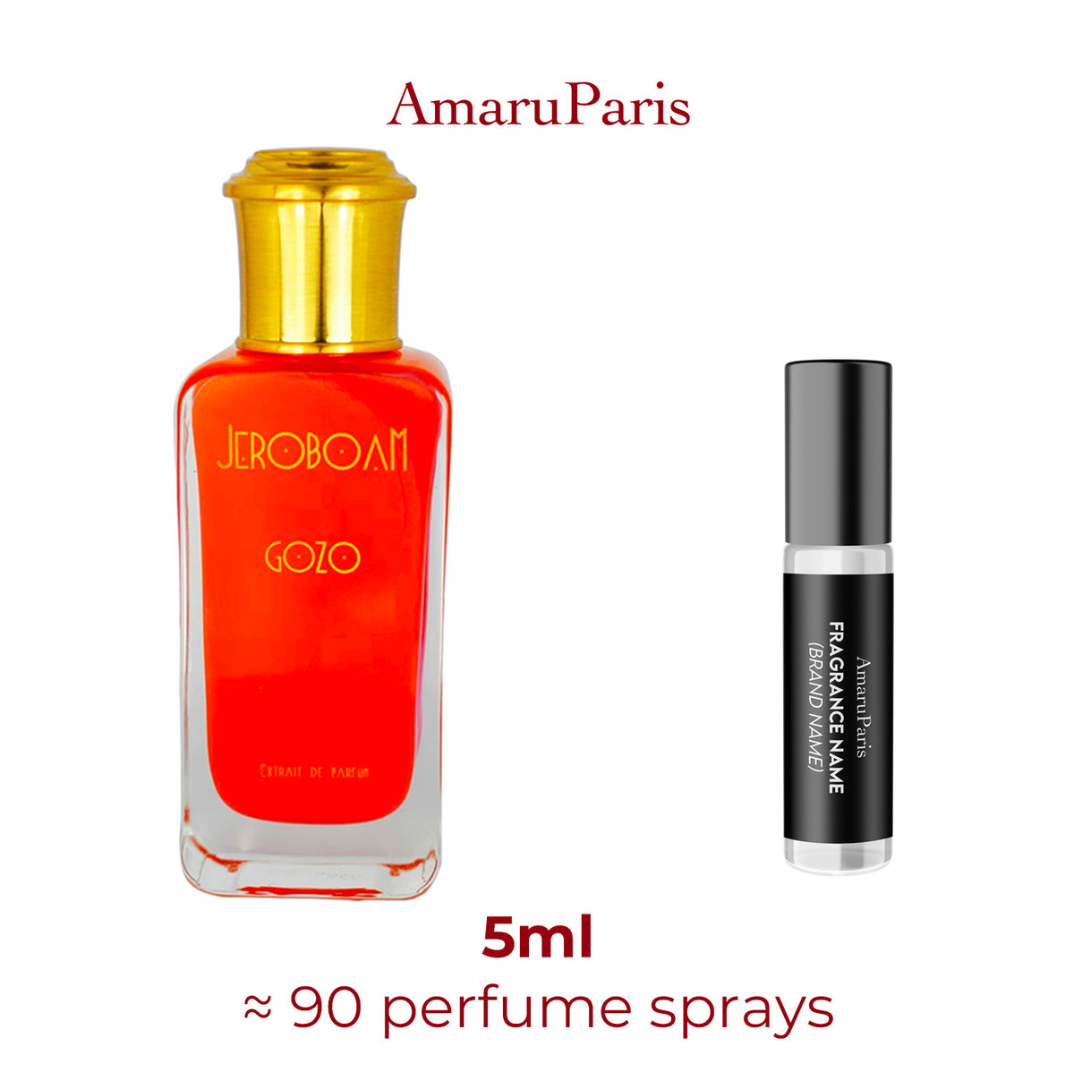 Parfum Gozo Jeroboam unisexe — échantillon 5 ml