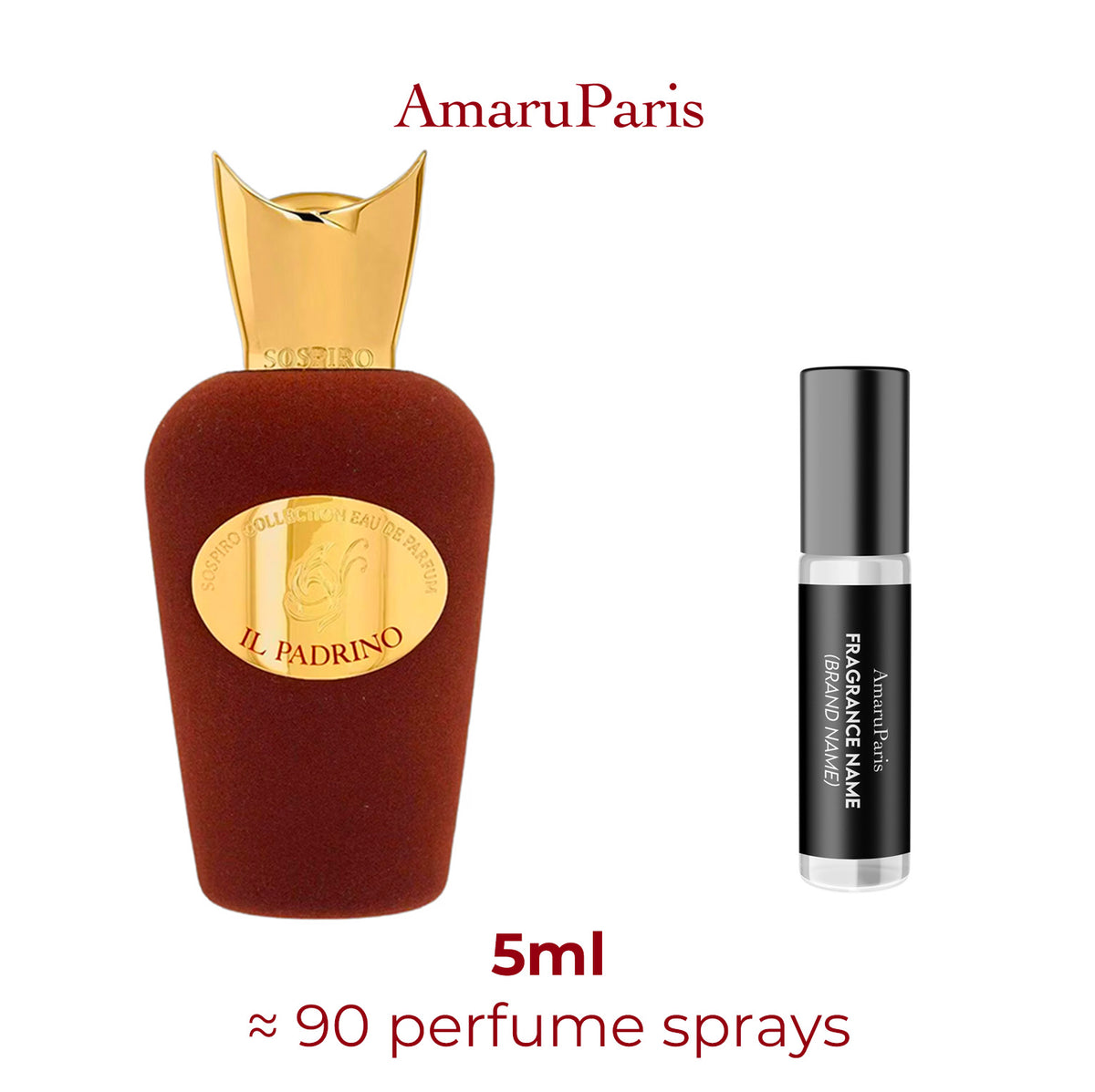 Parfum Il Padrino Sospiro Perfumes unisexe — échantillon 5 ml