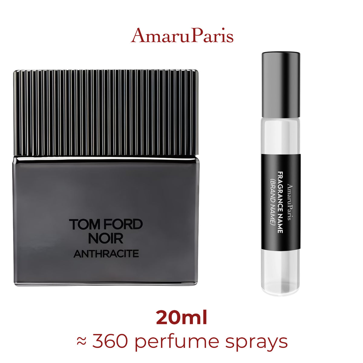 Parfum Noir Anthracite Tom Ford pour homme - décant 20 ml