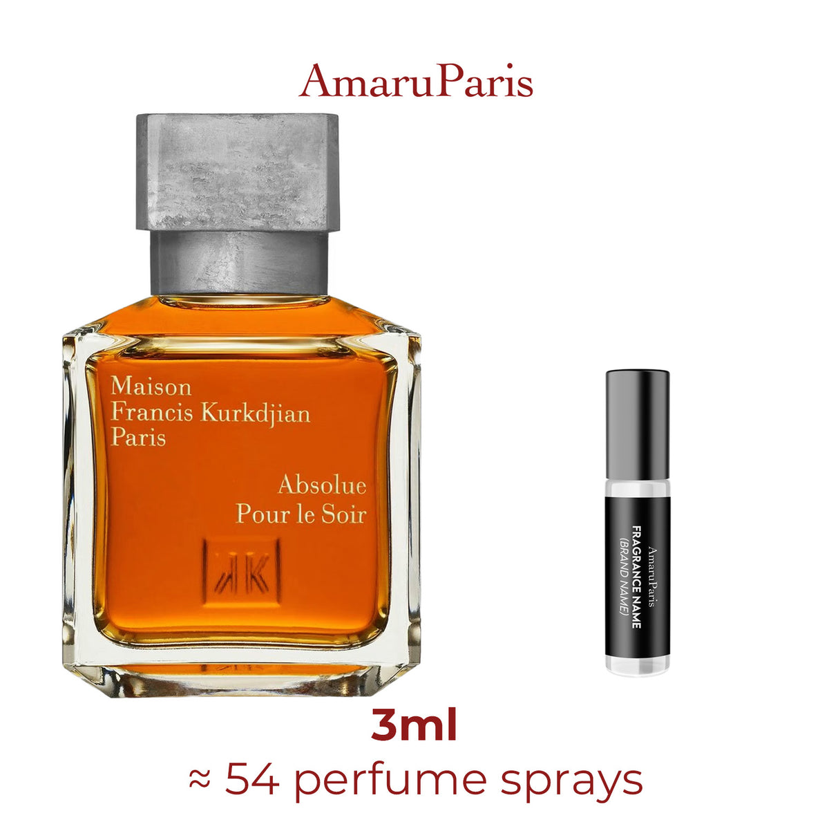 Parfum Absolue pour le Soir Maison Francis Kurkdjian unisexe - décant 3 ml