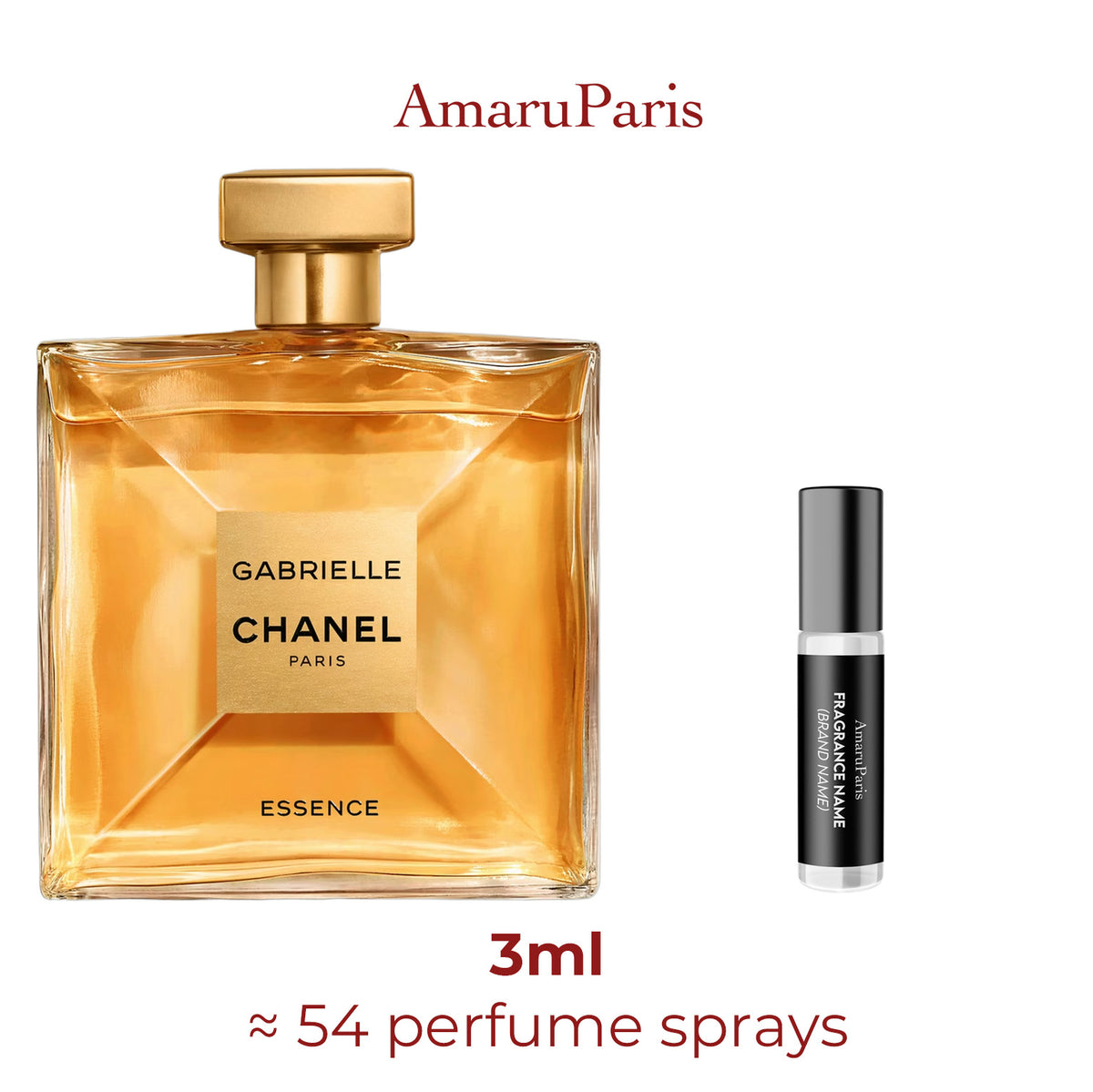 Parfum Gabrielle Essence Chanel pour femme - décant 3 ml