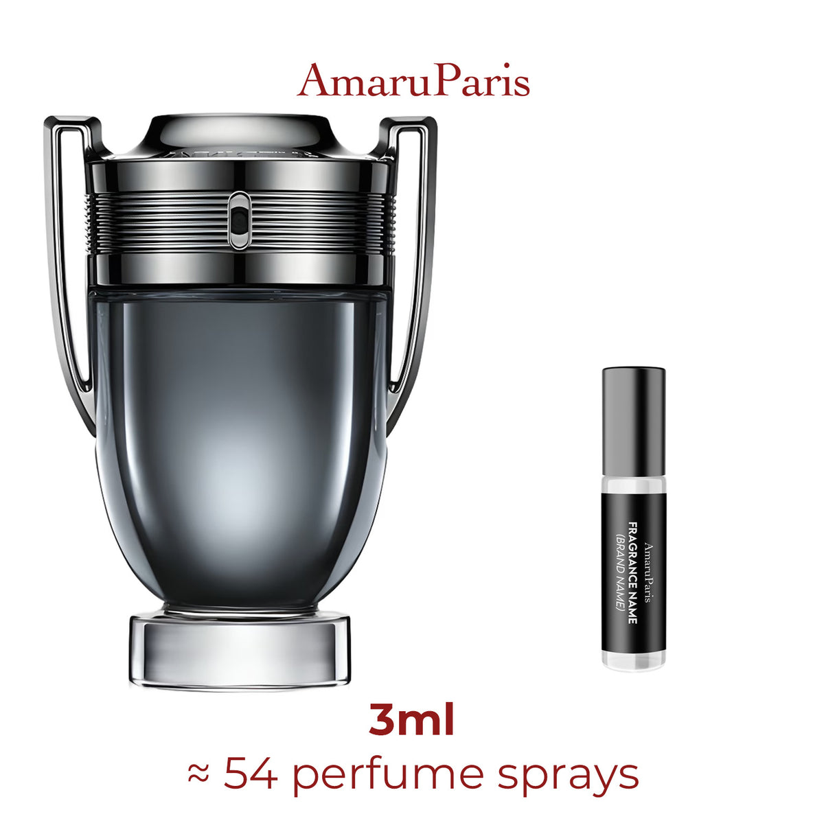 Parfum Invictus Intense Rabanne pour homme - décant 3 ml