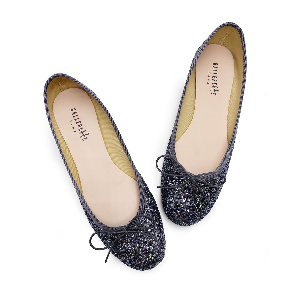 Ballerine glitterate ferro