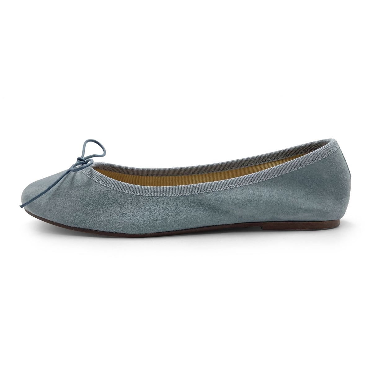 Ballerines en daim papier de sucre