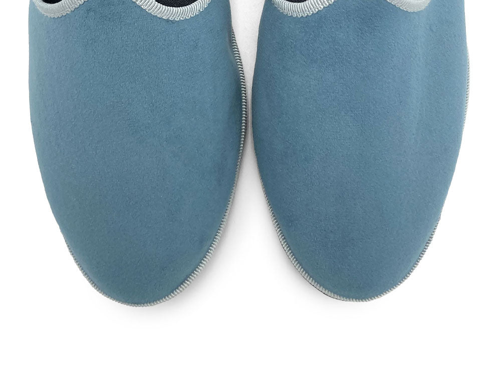 Friulane blu ceruleo in velluto