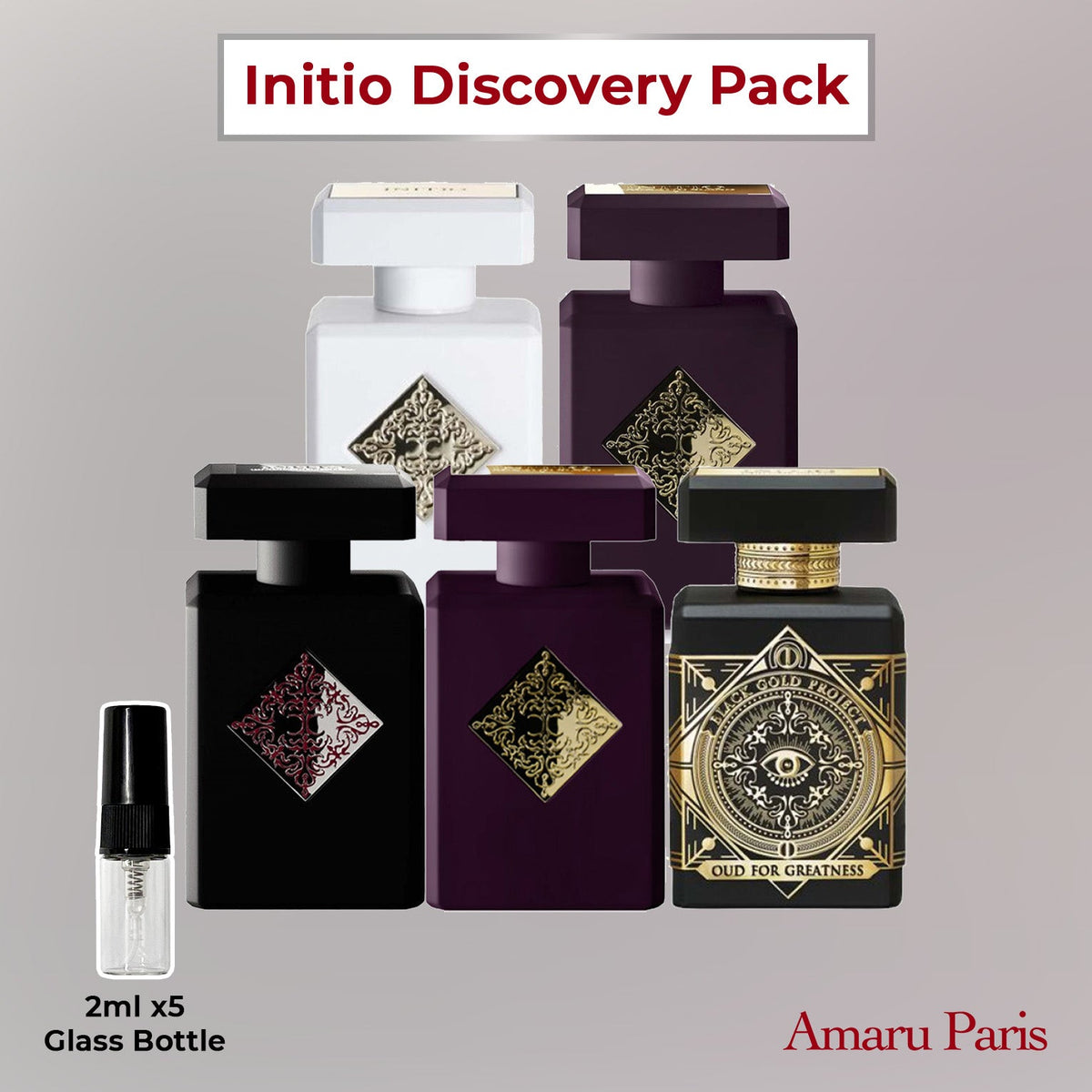 Initio Parfum Coffret Découverte AmaruParis