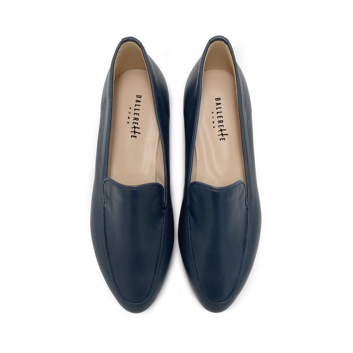 Mocassins femme en cuir marron chocolaté