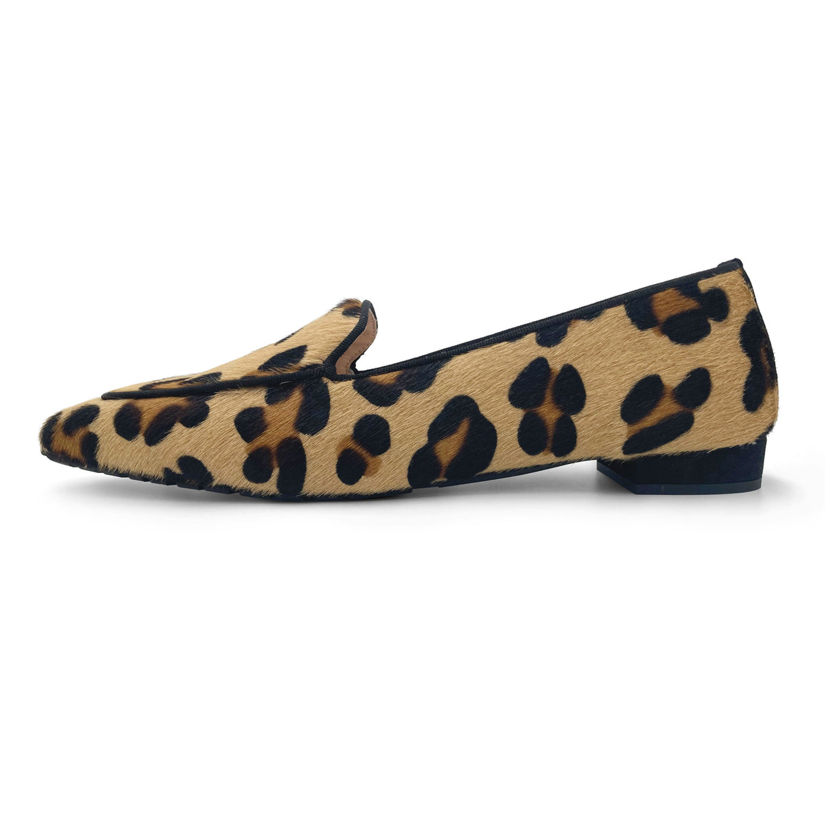 Mocassini donna eleganti in cavallino animalier