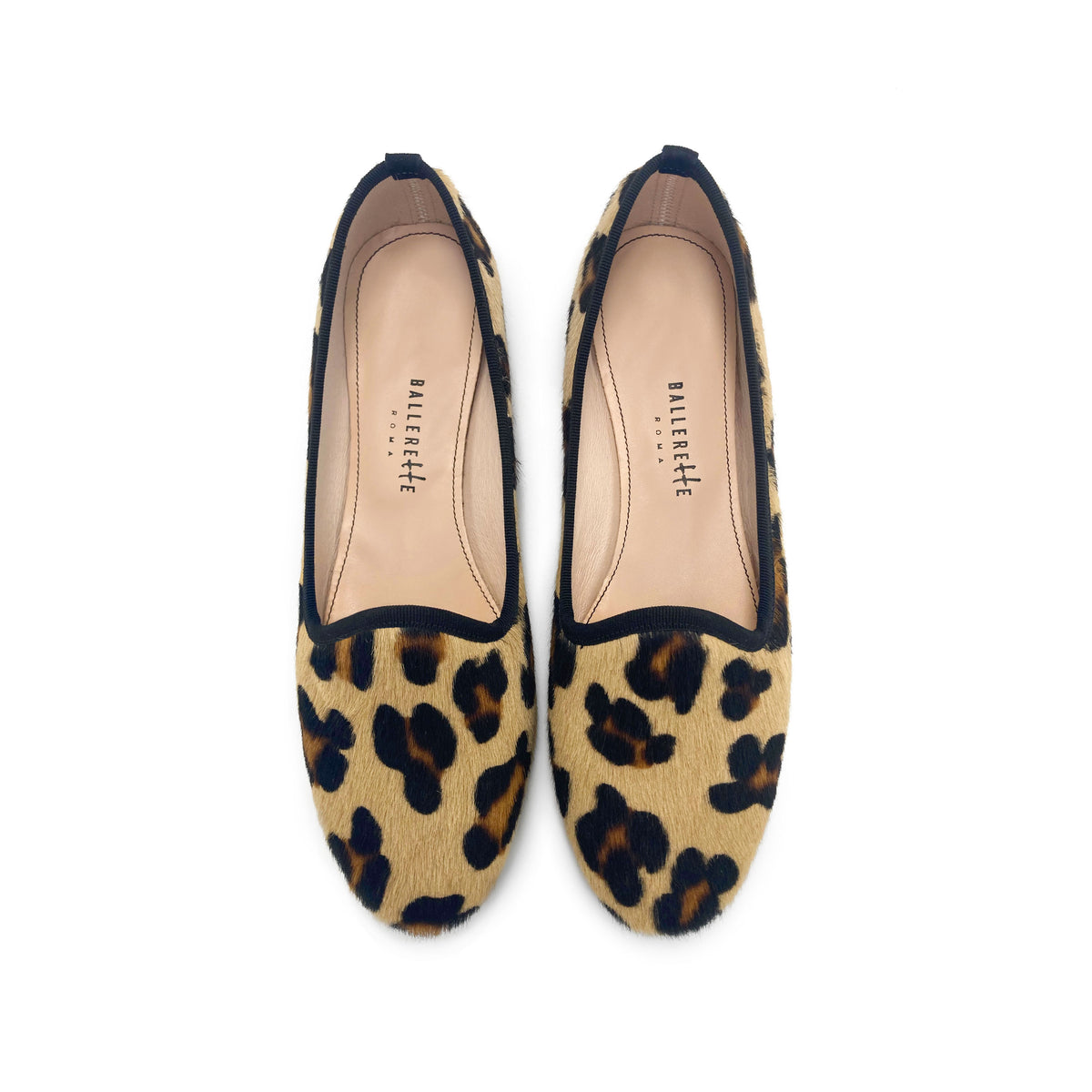 Slippers donna animalier leopardate