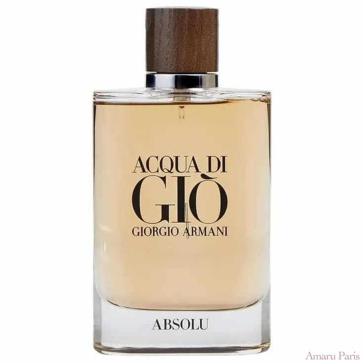 Acqua di Giò Absolu de Giorgio Armani – flacon original et fiole décant Amaru Paris