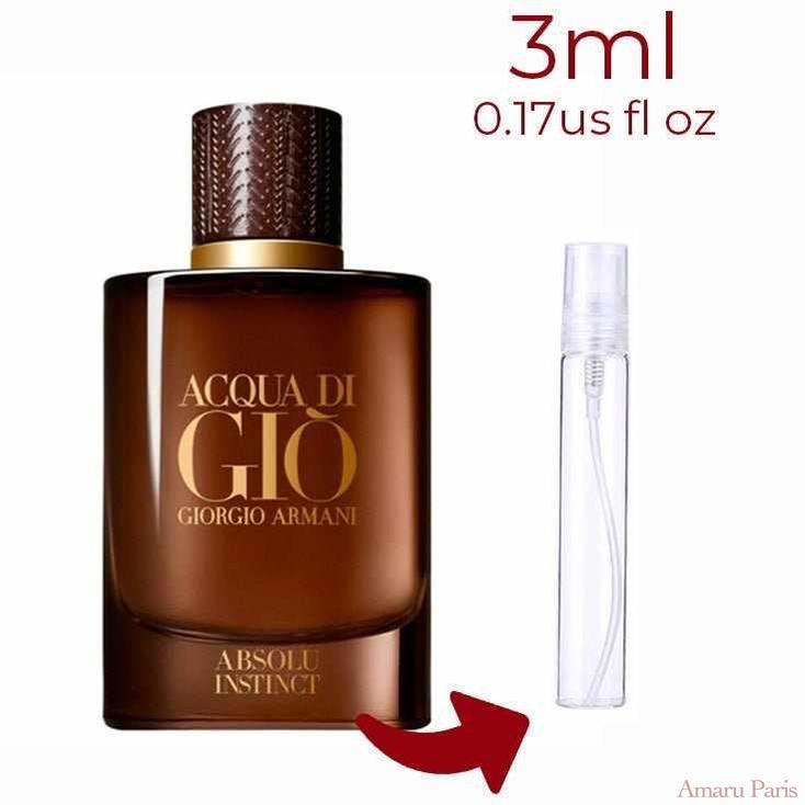 Acqua di Giò Absolu Instinct Giorgio Armani for men - ParfumAmaruParis
