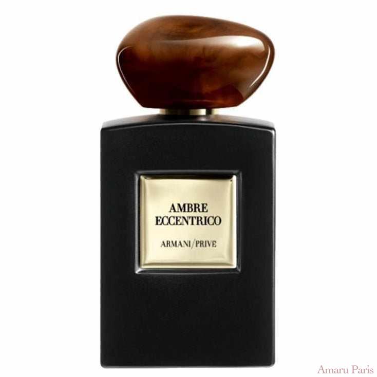 Ambre Eccentrico de Giorgio Armani – flacon original et fiole décant Amaru Paris