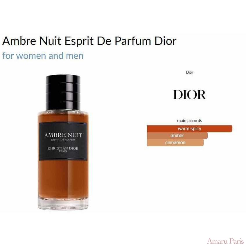 Ambre Nuit Esprit De Parfum Dior for women and men - ParfumAmaruParis