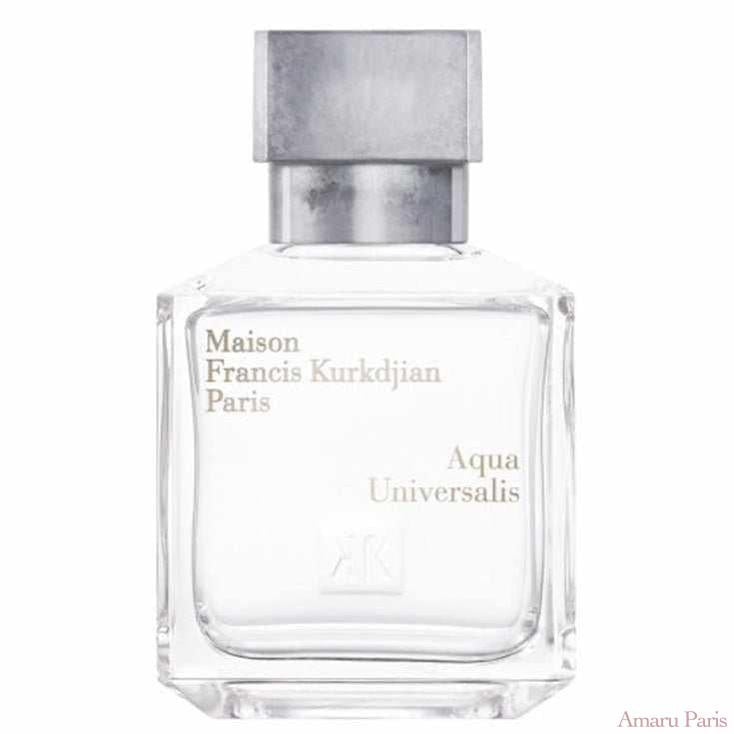 Aqua Universalis de Maison Francis Kurkdjian – flacon original et fiole décant Amaru Paris