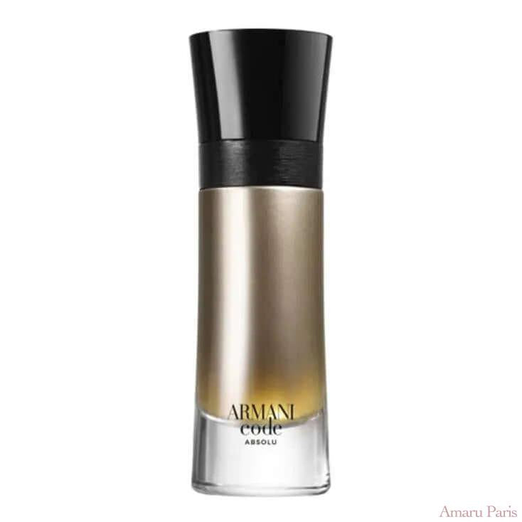 Armani Code Absolu de Giorgio Armani – flacon original et fiole décant Amaru Paris