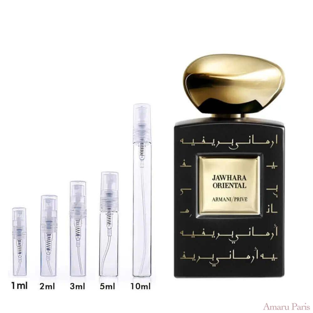 Armani Prive Jahwara Oriental Giorgio Armani for women and men Decant Fragrance Samples - ParfumAmaruParis