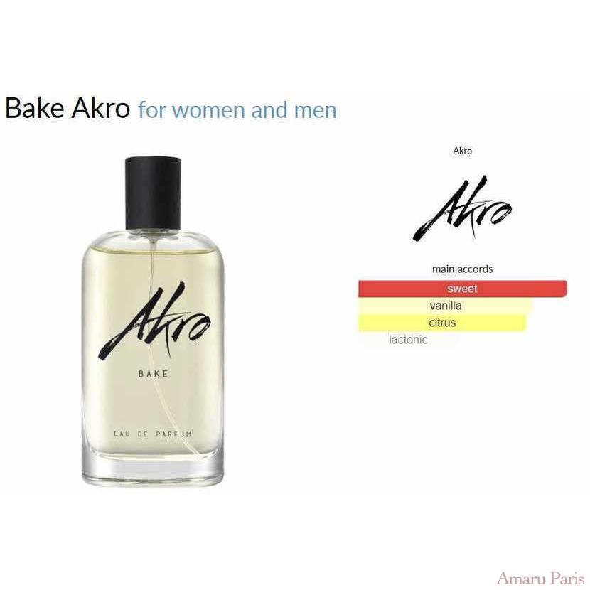 Bake Akro for women and men - ParfumAmaruParis