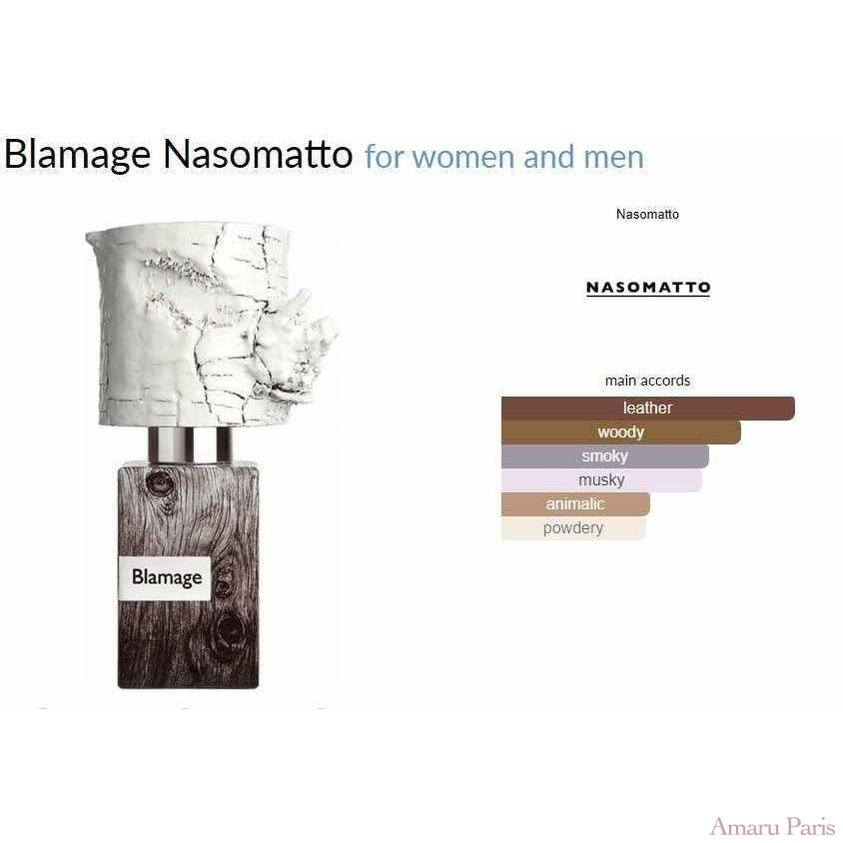 Blamage Nasomatto for women and men - ParfumAmaruParis