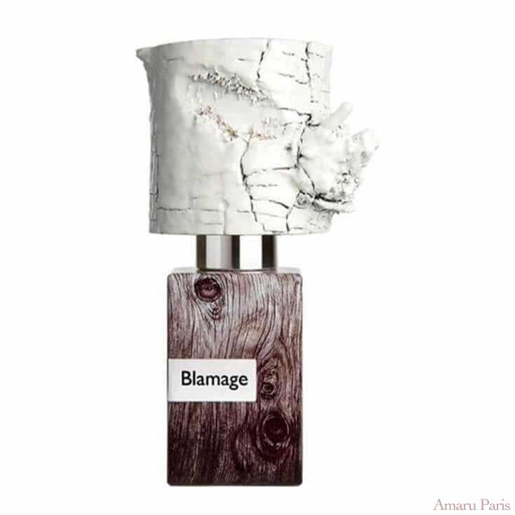 Blamage de Nasomatto – flacon original et fiole décant Amaru Paris