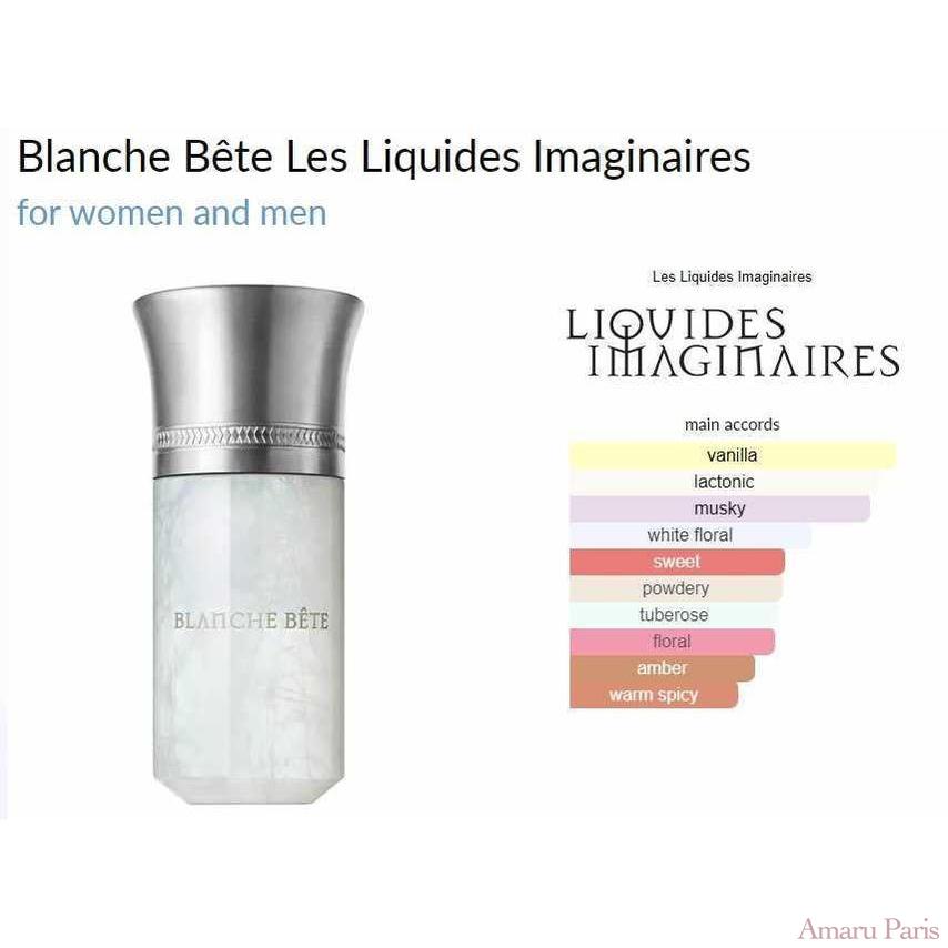Blanche Bête Les Liquides Imaginaires for women and men - ParfumAmaruParis