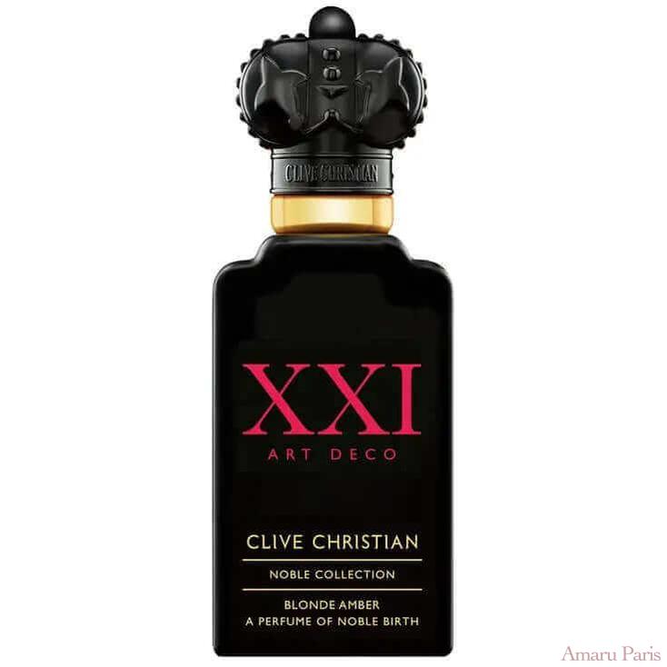 Blonde Amber de Clive Christian – flacon original et fiole décant Amaru Paris