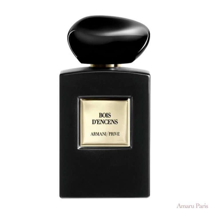 Bois d'Encens de Giorgio Armani – flacon original et fiole décant Amaru Paris