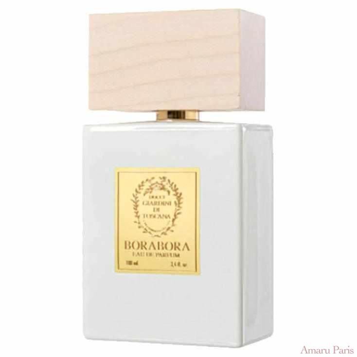 Borabora de Giardini di Toscana – flacon original et fiole décant Amaru Paris