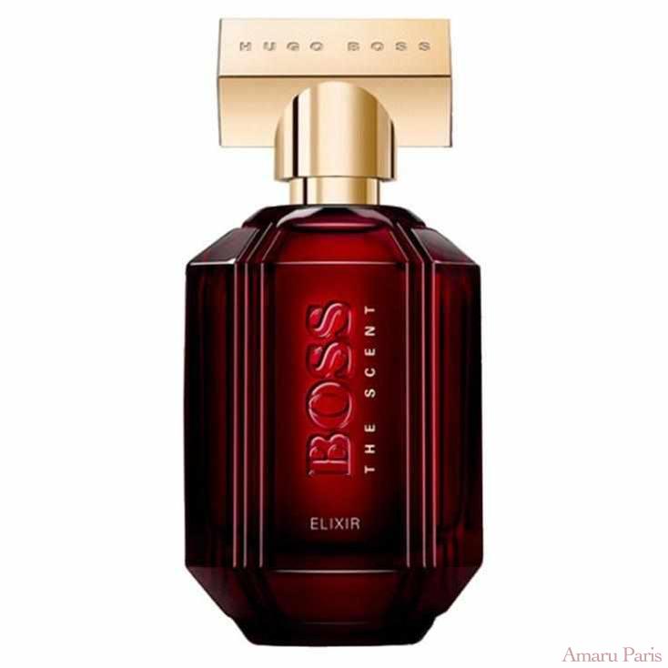 Boss The Scent Elixir For Her d'Hugo Boss – flacon original et fiole décant Amaru Paris
