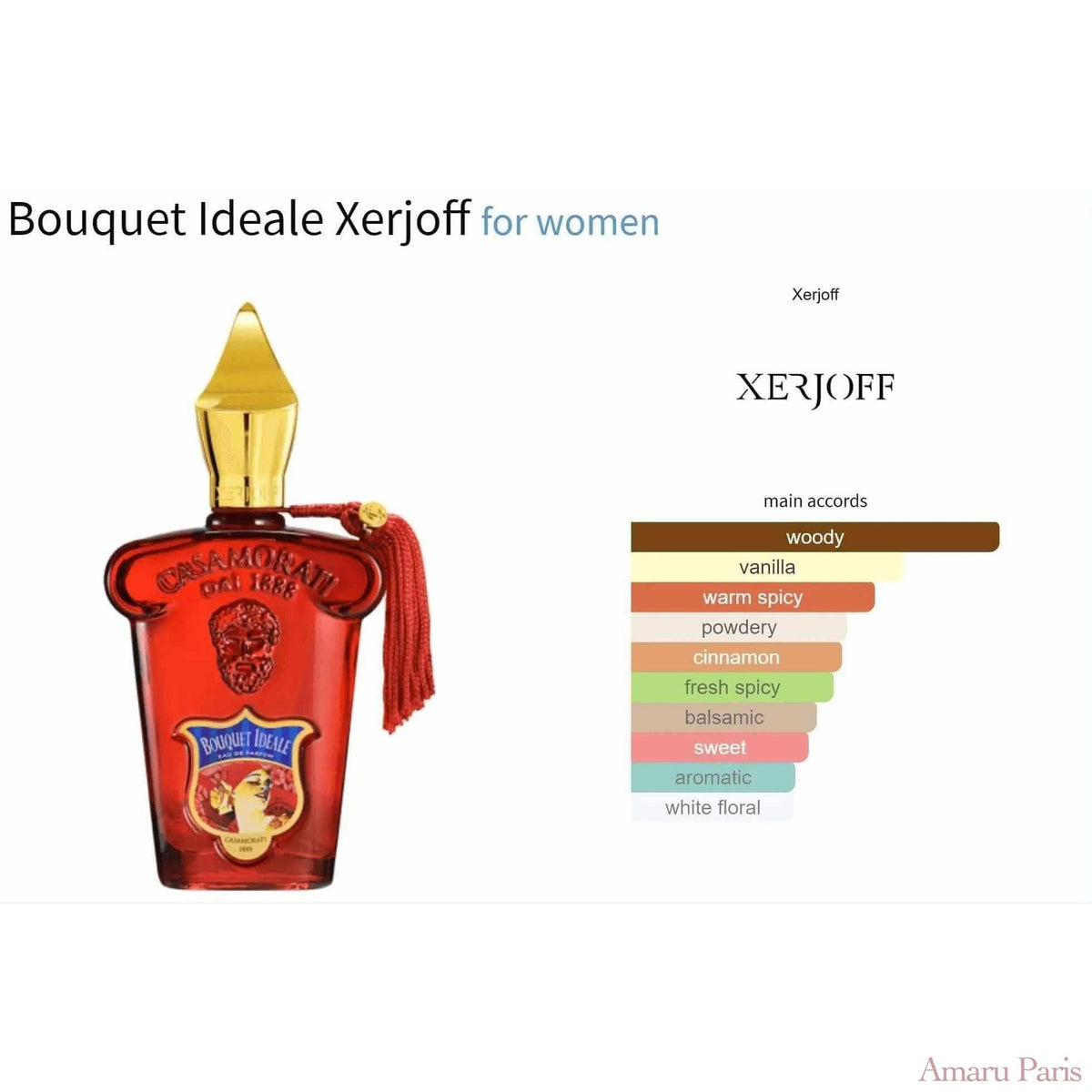 Bouquet Ideale Xerjoff for women Decant Fragrance Samples - ParfumAmaruParis