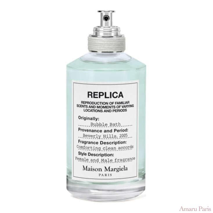 Bubble Bath de Maison Margiela – flacon original et fiole décant Amaru Paris