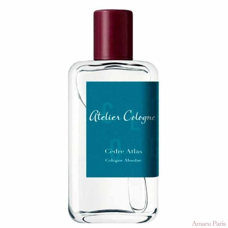 Cedre Atlas d'Atelier Cologne – flacon original et fiole décant Amaru Paris