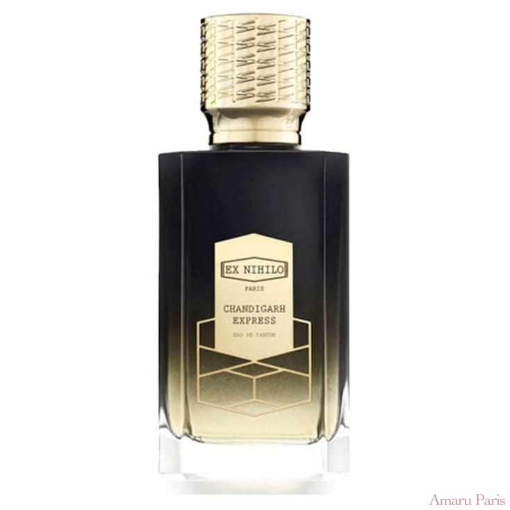 Chandigarh Express d'Ex Nihilo – flacon original et fiole décant Amaru Paris
