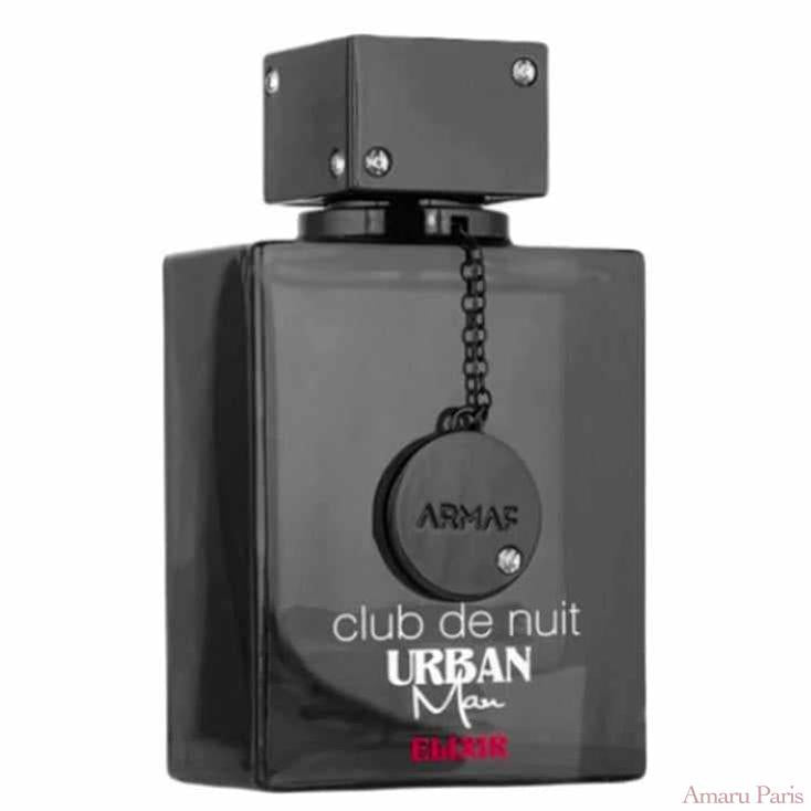 Club De Nuit Urban Elixir d'Armaf – flacon original et fiole décant Amaru Paris