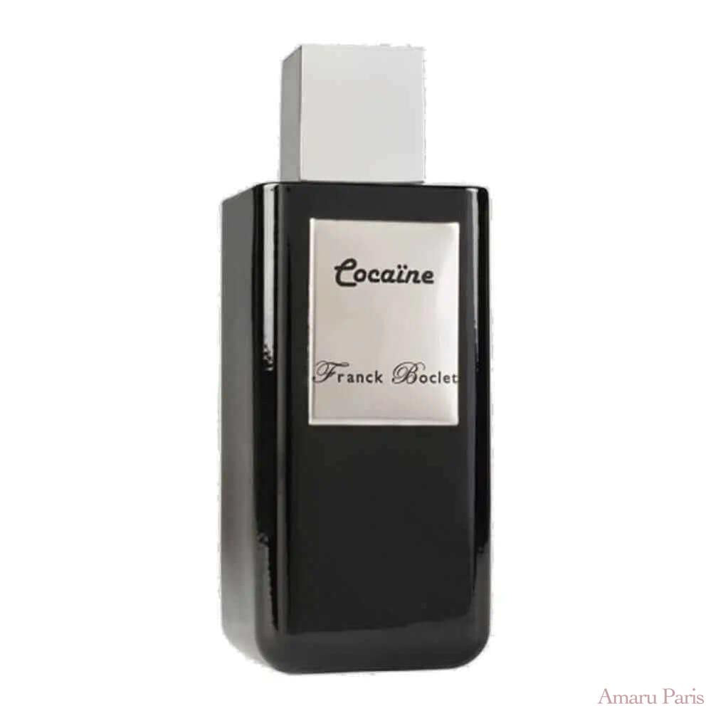Cocaïne de Franck Boclet – flacon original et fiole décant Amaru Paris