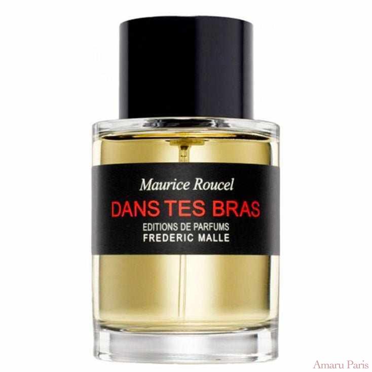Dans Tes Bras de Frédéric Malle – flacon original et fiole décant Amaru Paris