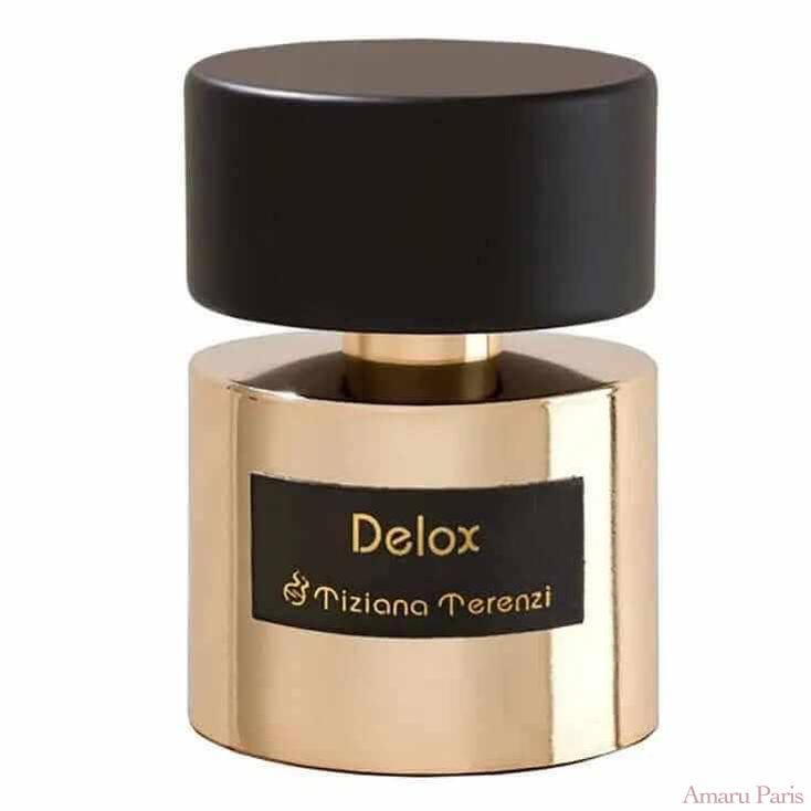 Delox de Tiziana Terenzi – flacon original et fiole décant Amaru Paris