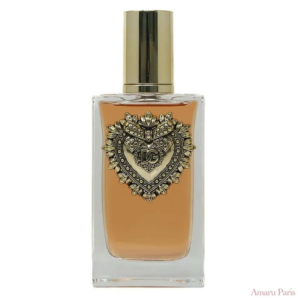 Devotion de Dolce & Gabbana – flacon original et fiole décant Amaru Paris