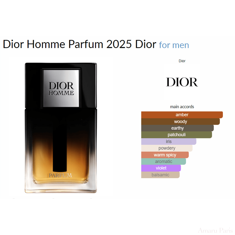 Dior Homme Parfum 2025 Dior for men - ParfumAmaruParis