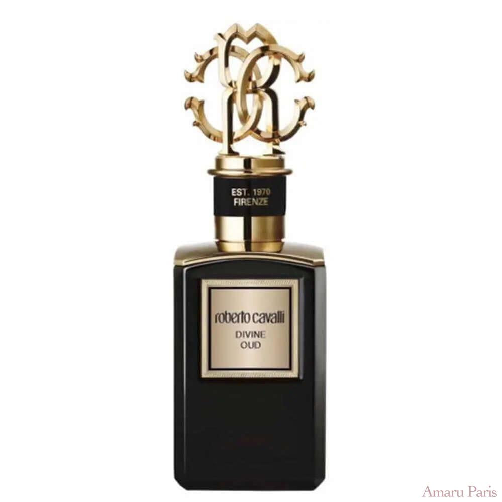 Divine Oud de Roberto Cavalli – flacon original et fiole décant Amaru Paris