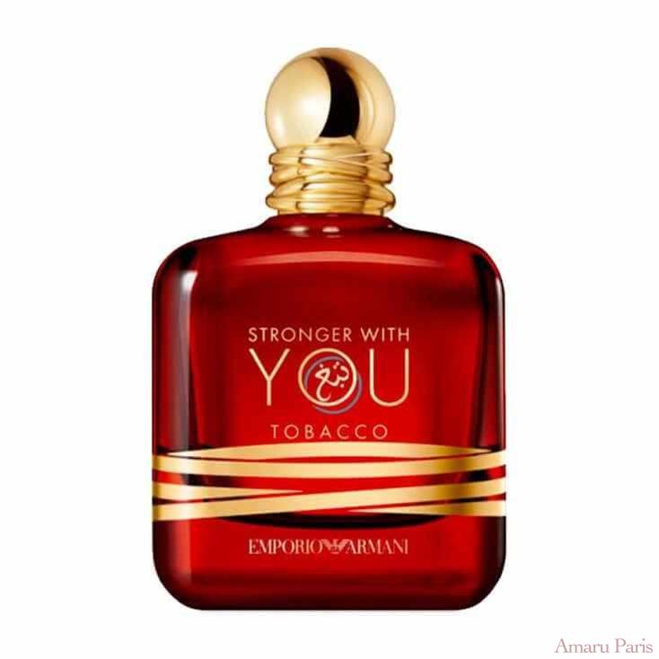 Emporio Armani Stronger With You Tobacco de Giorgio Armani – flacon original et fiole décant Amaru Paris