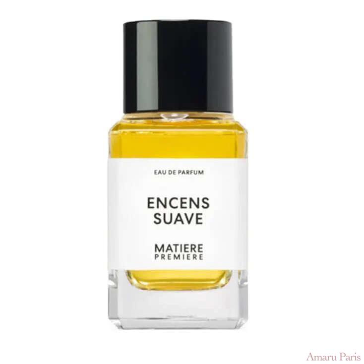Encens Suave de Matière Première – flacon original et fiole décant Amaru Paris